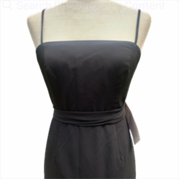 NEW Vera Wang WHITE Gown 4 Black Godets  Formal Whimsygoth Dark Romantic - Picture 5 of 13